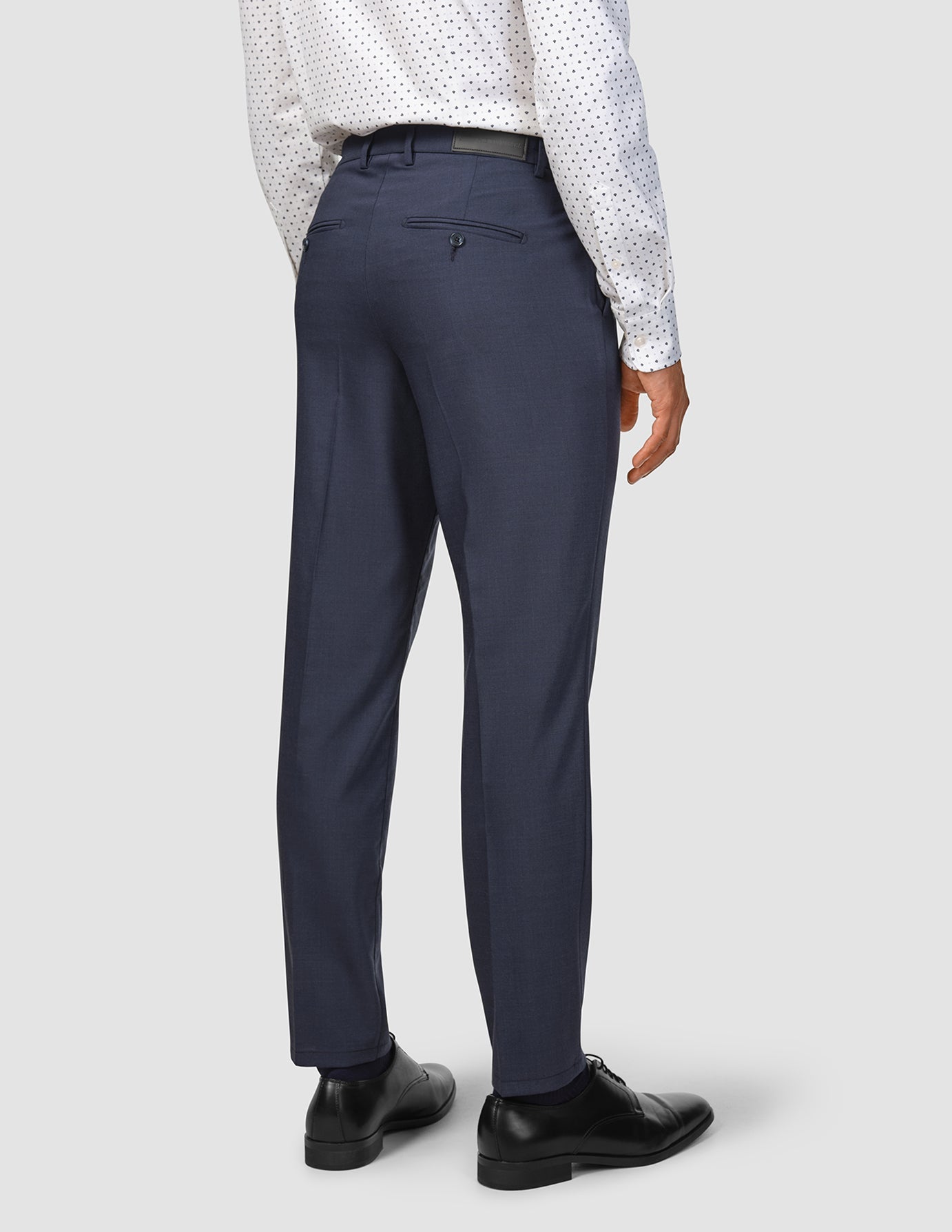 Tech Wool Suit Pants Regular Navy