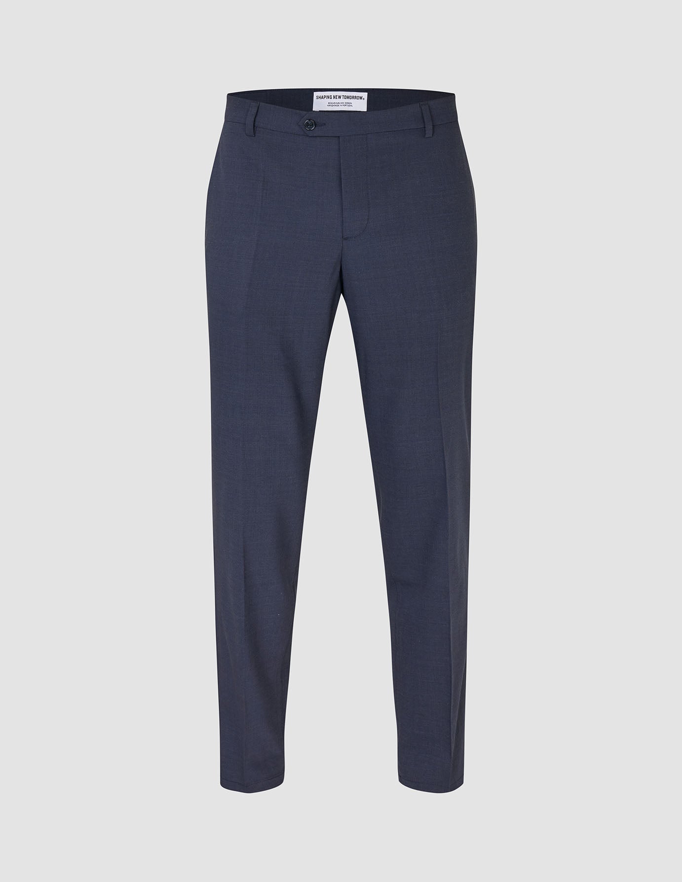 Tech Wool Suit Pants Regular Navy