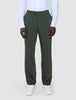 Tech Wool Suit Pants Regular Green Night