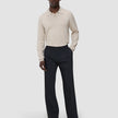 Tech Wool Suit Pants Relaxed Fit Black