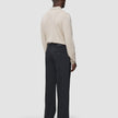 Tech Wool Suit Pants Relaxed Fit Black