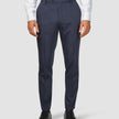 Tech Wool Suit Pants Slim Navy