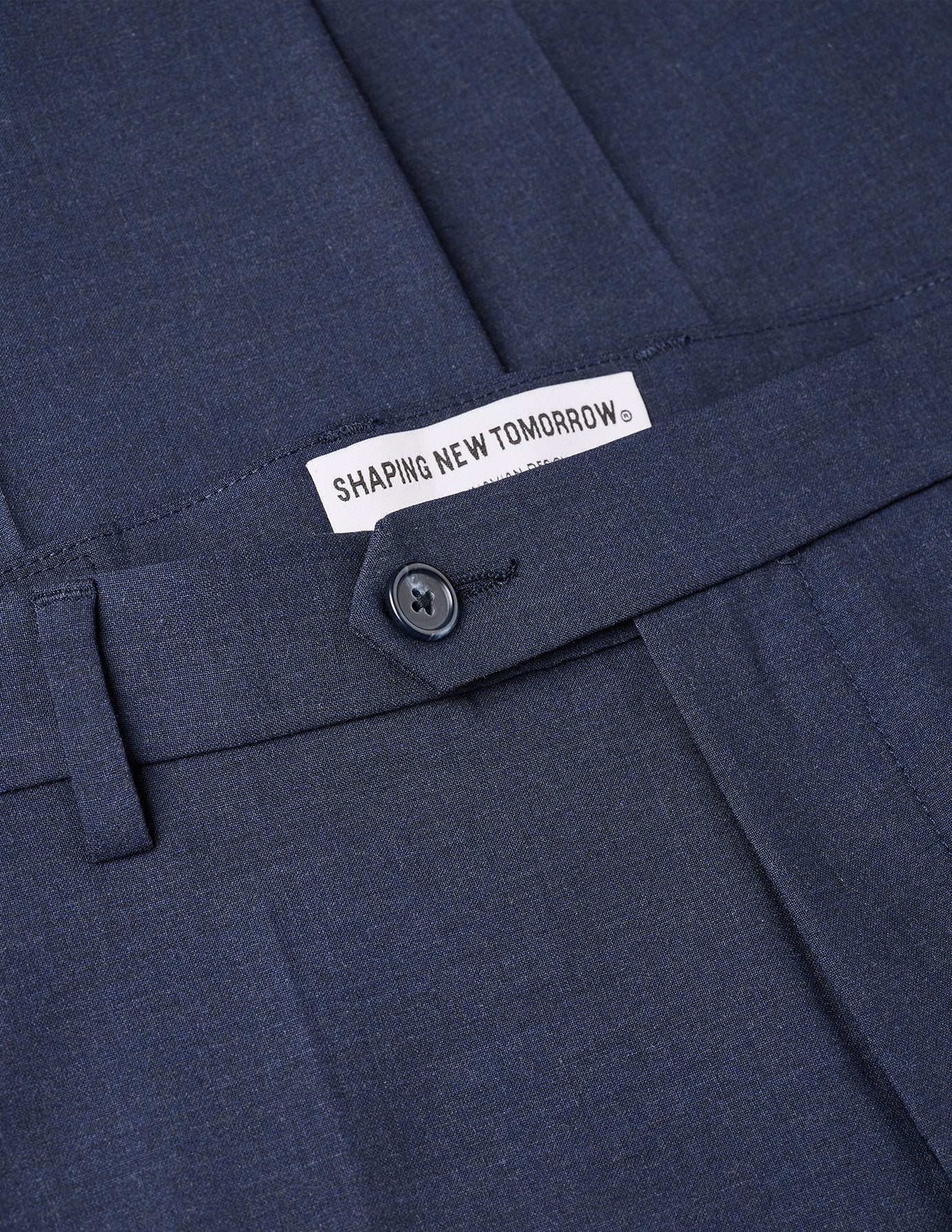 Tech Wool Suit Navy
