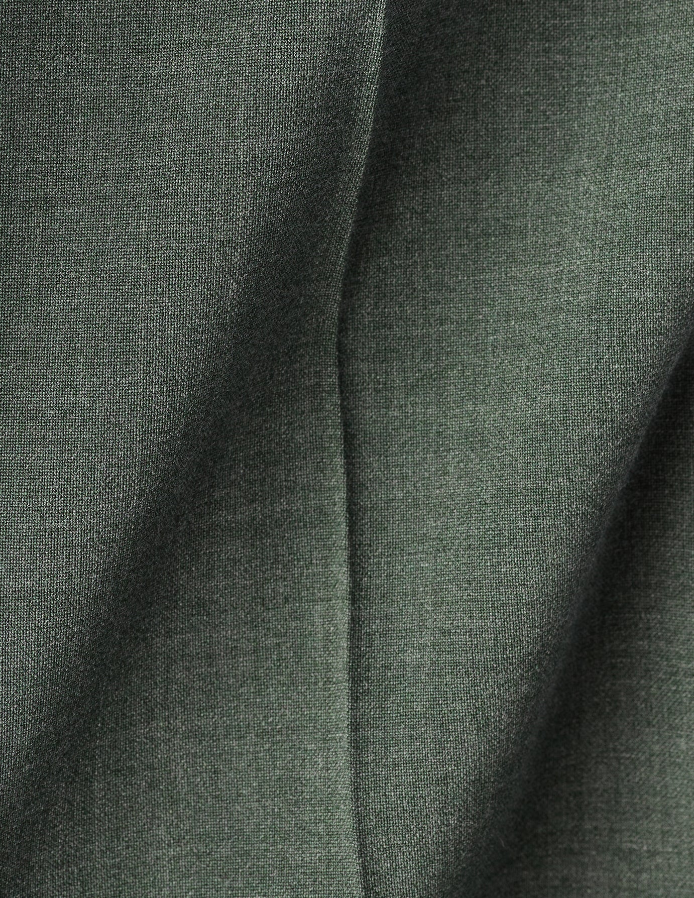 Tech Wool Suit Pants Slim Green Night