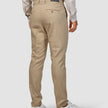 Tech Wool Suit Pants Slim Sand