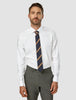 Tie Navy / Orange Stripe