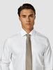 Tie Herringbone Stone Brown