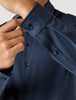 Travel Shirt Navy Regular