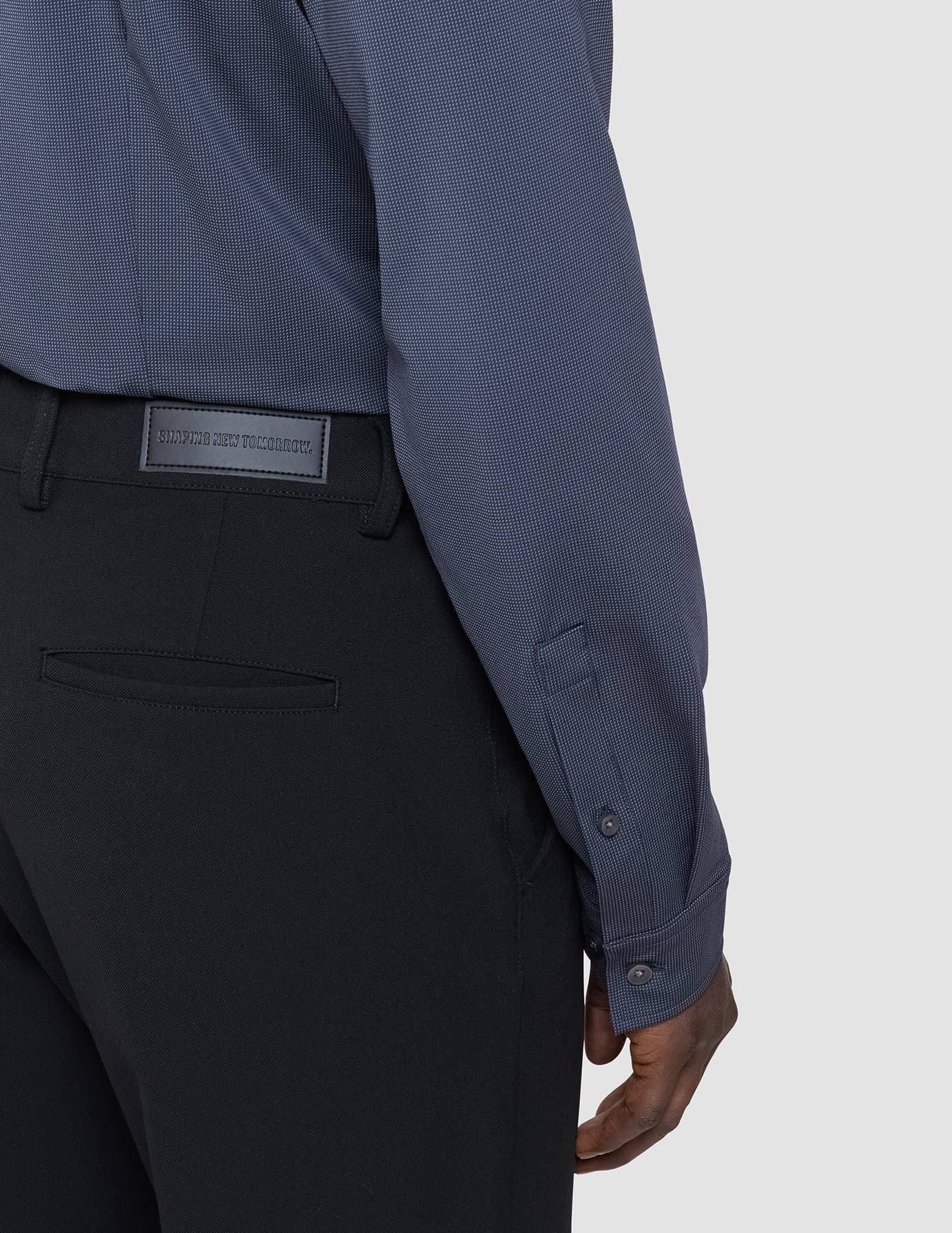 Travel Shirt Dark Navy Regular