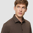 Travel Shirt Saddle Brown Regular