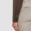 Travel Shirt Saddle Brown Regular