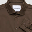 Travel Shirt Saddle Brown Regular