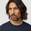 Supima T-shirt Box Fit Dark Navy