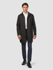 Waterproof Trench Coat Black