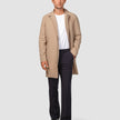 Waterproof Trench Coat Sand Grain