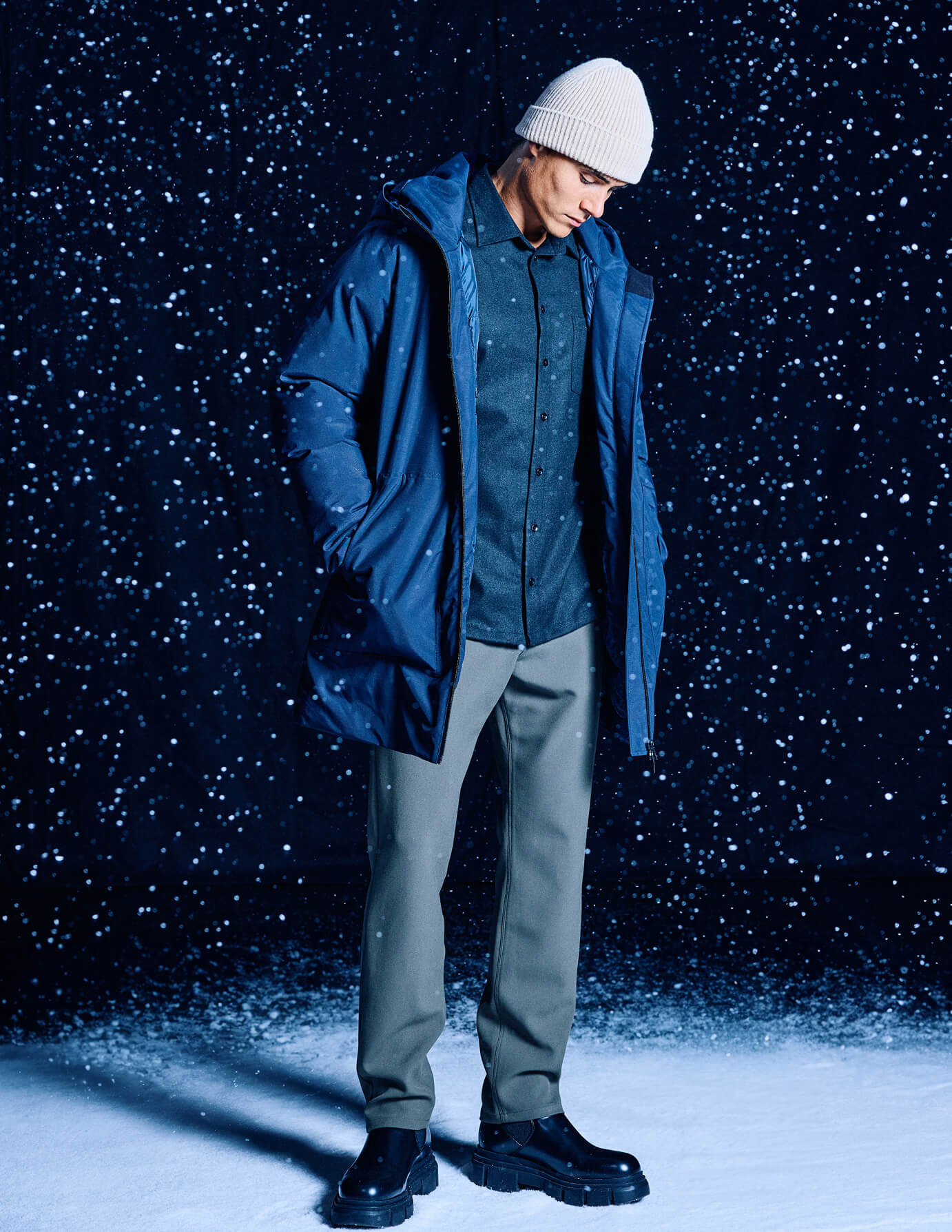 Utility Jacket Dark Navy