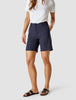 Linen Shorts Navy