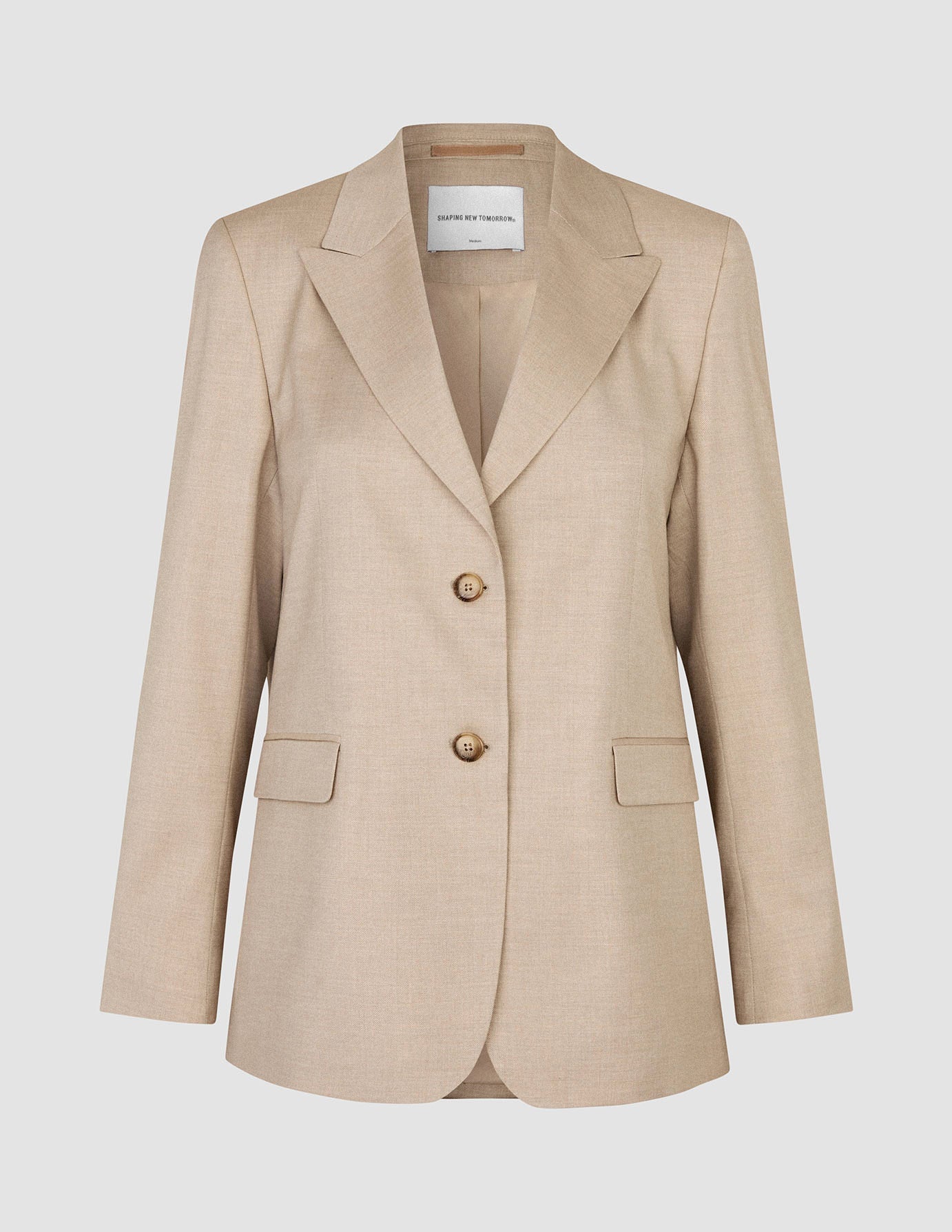 Women's Skye Blazer Sandy Beige Melange