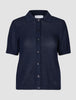 Women's Structured Polo Navy