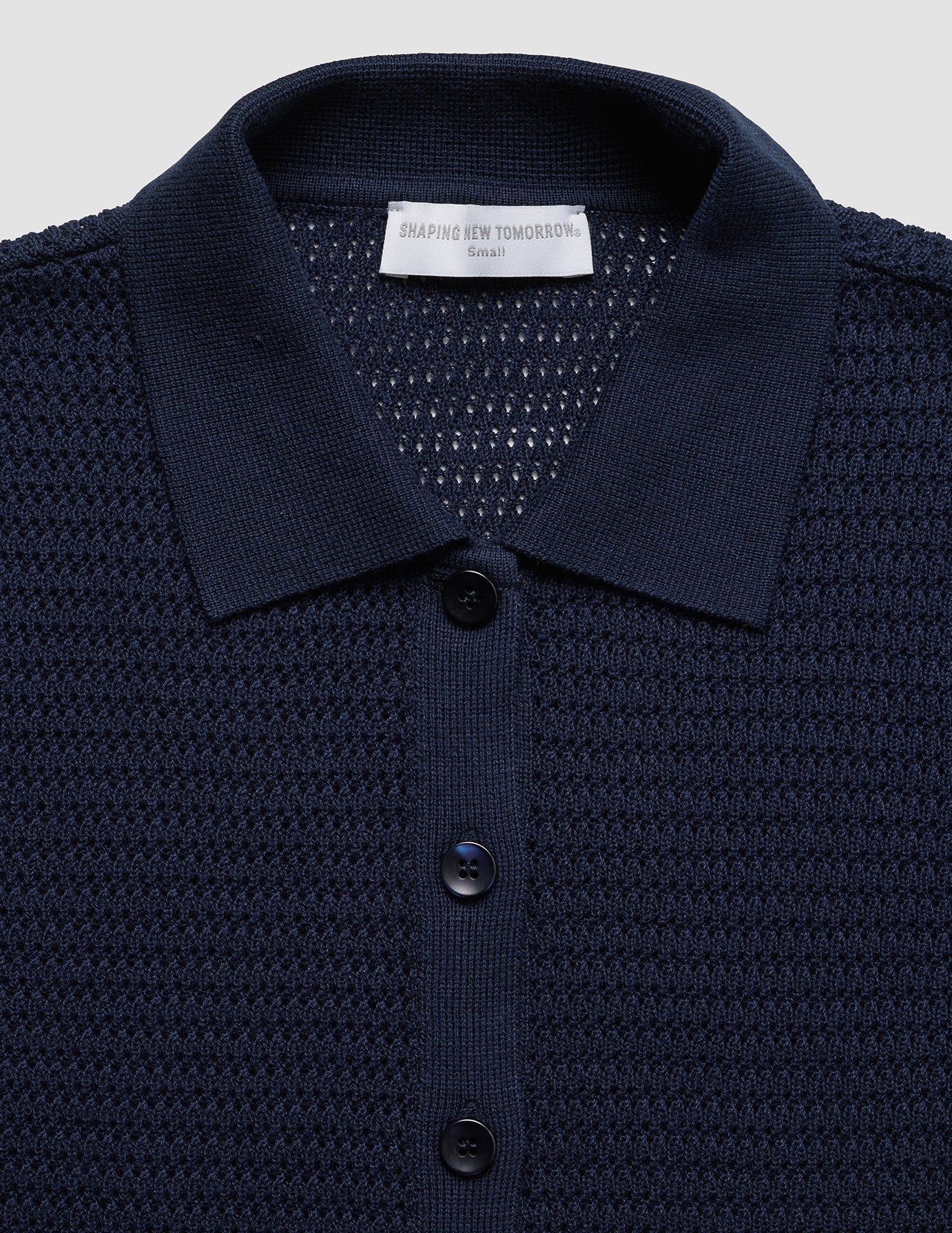 Women's Structured Polo Navy