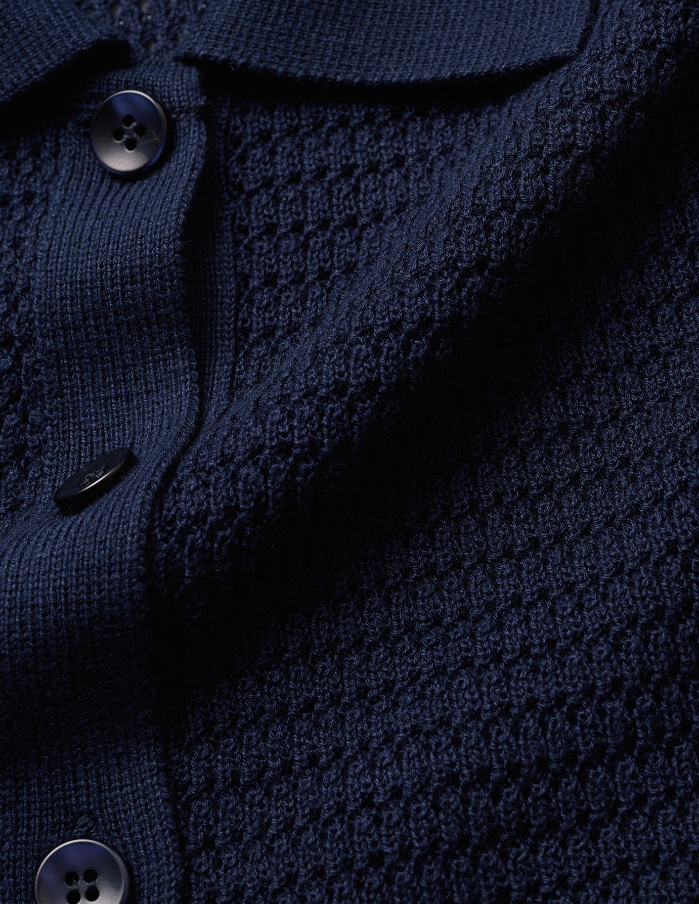 Women's Structured Polo Navy