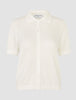 Women's Structured Polo Off White