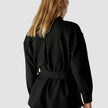 Belted Overshirt Black