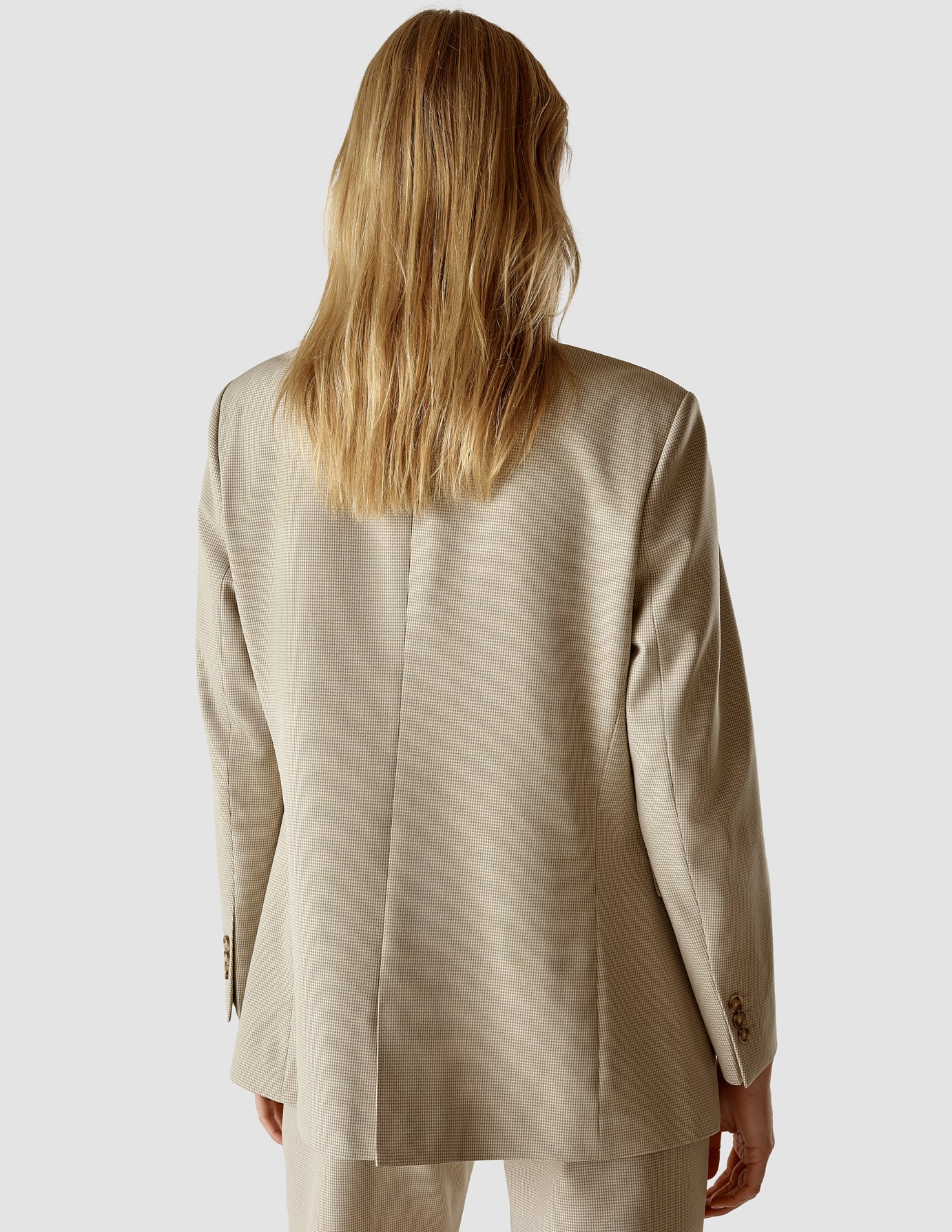 Essential Suit Straight Petit Check