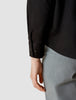 Oversized Long Sleeve Shirt Black