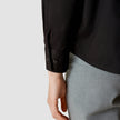 Oversized Long Sleeve Shirt Black