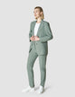 Essential Suit Tapered Calm Green Melange