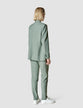 Essential Suit Tapered Calm Green Melange