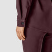 Belted Overshirt Pinot Noir