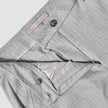 Essential Pants Straight Light Grey Pinstriped