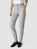 Essential Suit Tapered Light Grey Pinstriped