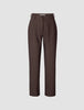 No. 1 Pants Straight Dark Chocolate