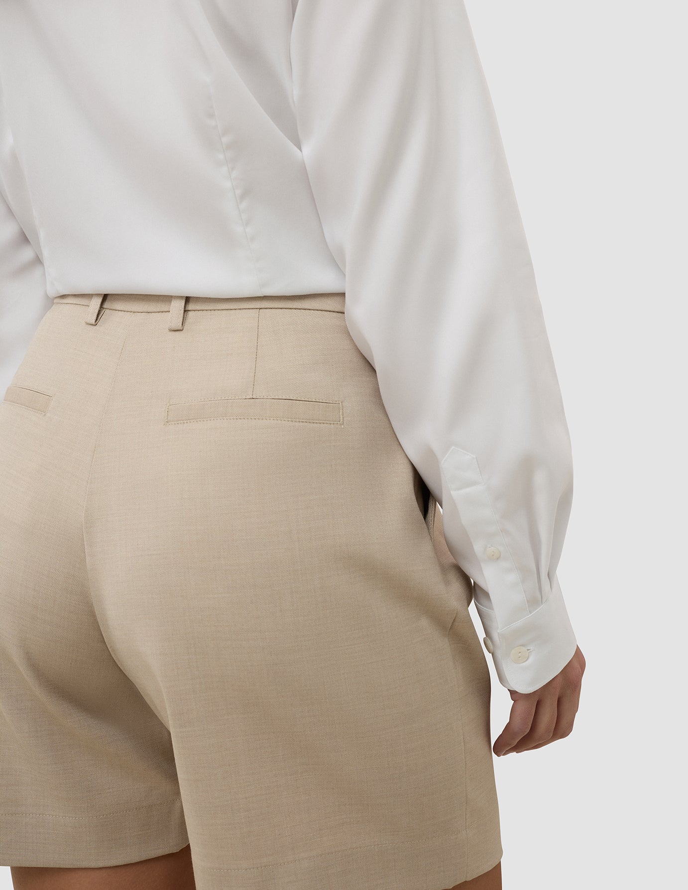 Women's Skye Shorts Sandy Beige Melange