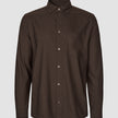 All-Day Oxford Shirt Dark Brown