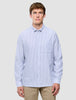 All-Day Oxford Shirt Navy Stripes