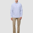 All-Day Oxford Shirt Navy Stripes