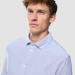 All-Day Oxford Shirt Navy Stripes