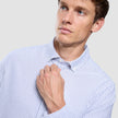 All-Day Oxford Shirt Navy Stripes