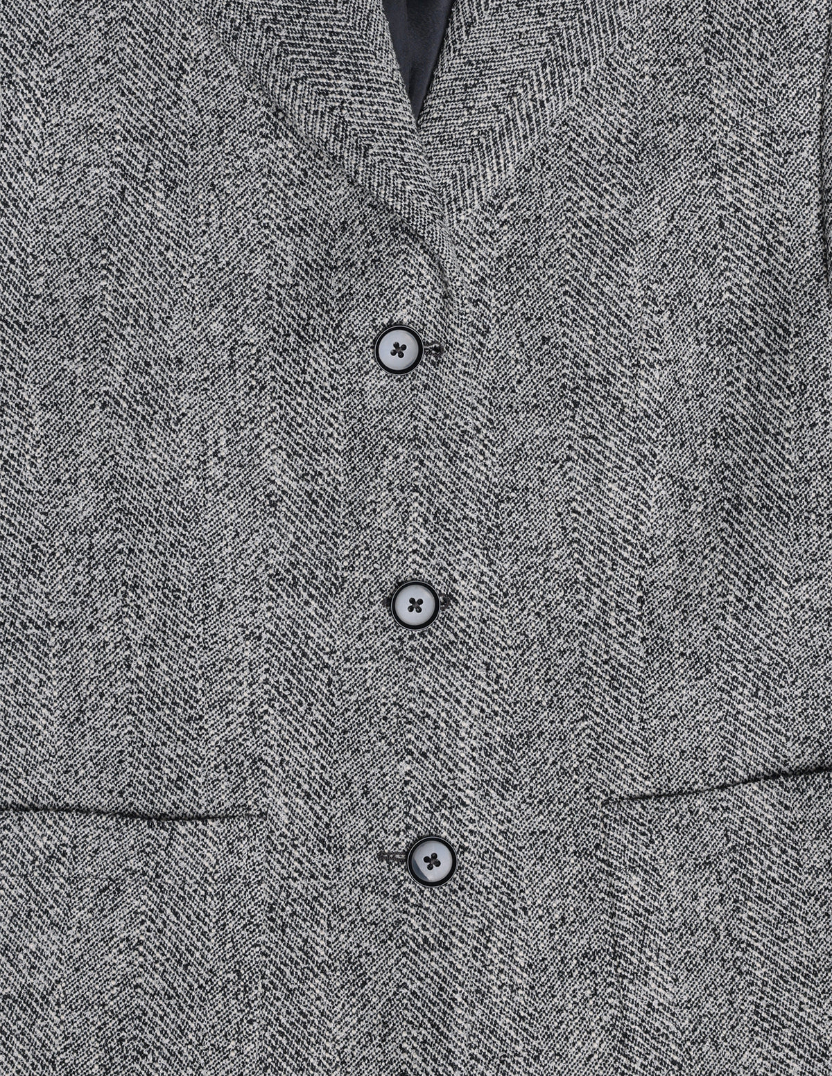 Women Ashryn Blazer Domino Herringbone