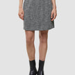 Ashryn Set Domino Herringbone Blazer and Short Skirt