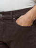 Classic 5-Pocket Pants Slim Dark Brown