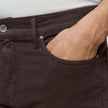 Classic 5-Pocket Pants Slim Dark Brown