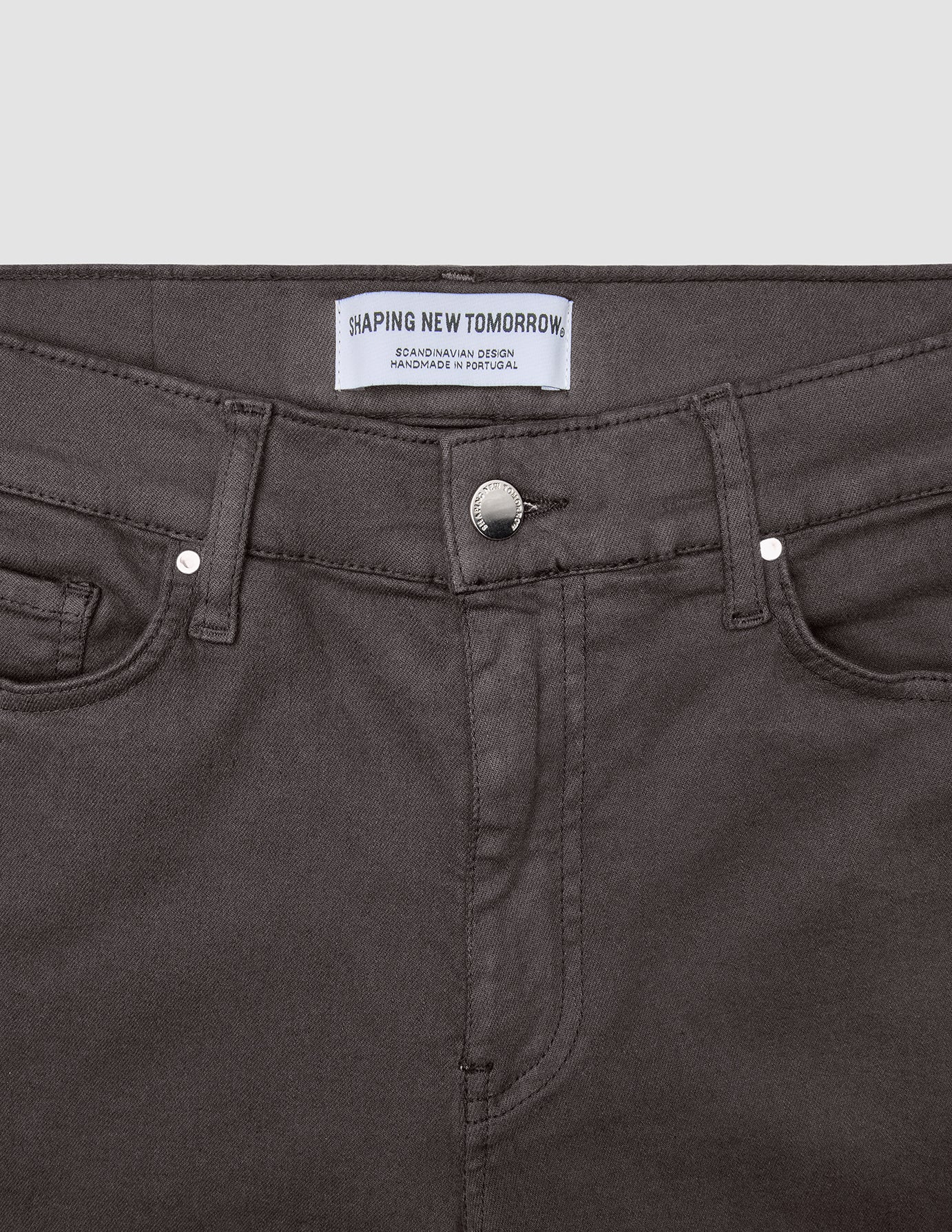 Classic 5-Pocket Pants Slim Dark Brown
