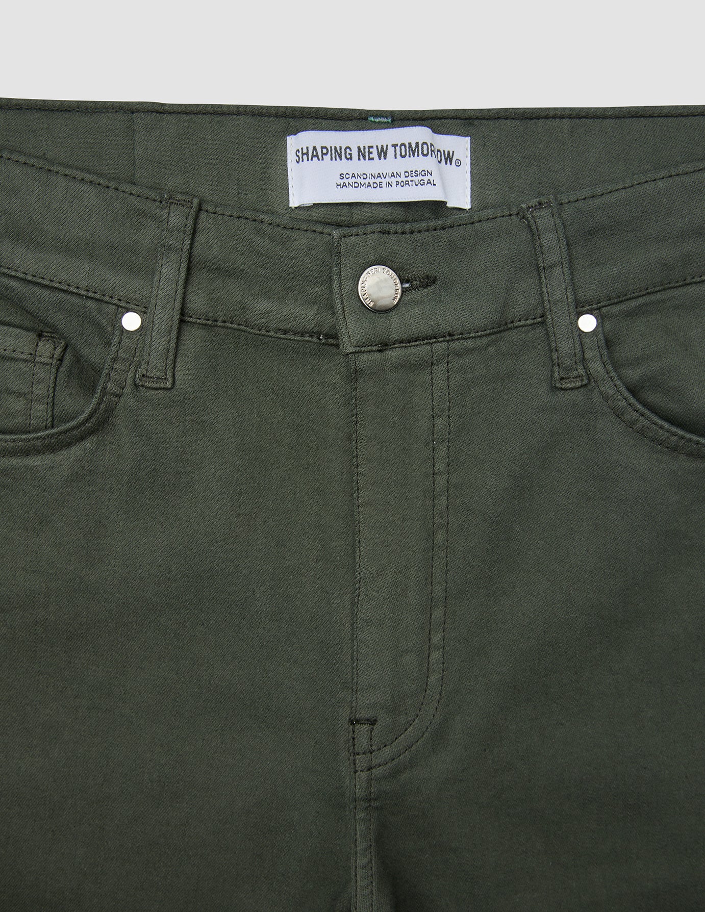 Classic 5-Pocket Pants Slim Green