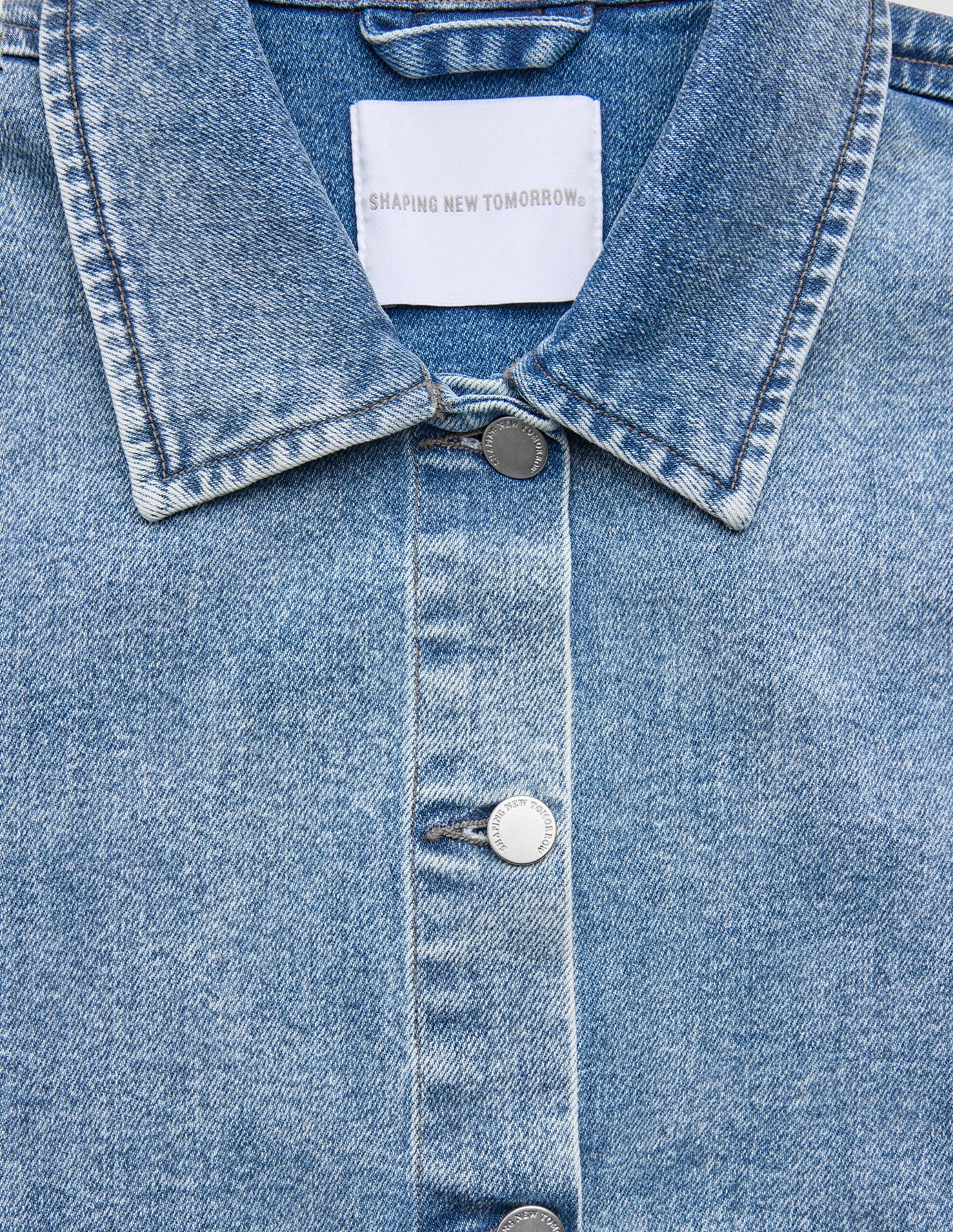 Women's Classic Denim Jacket Snow Blue Wash