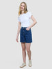 Women Classic Denim Shorts Medium Blue